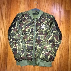 Camo Adidas Bomber